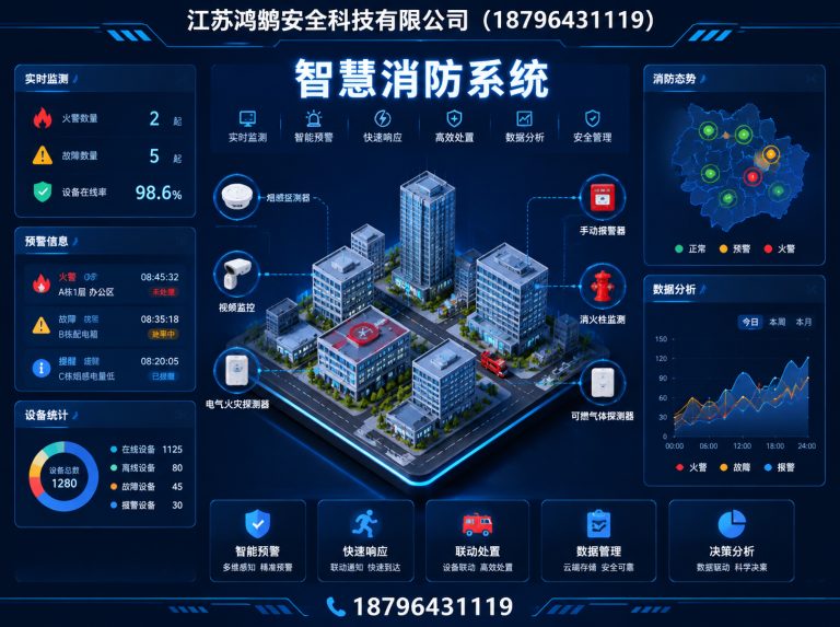 咸阳消防通信指挥展示图