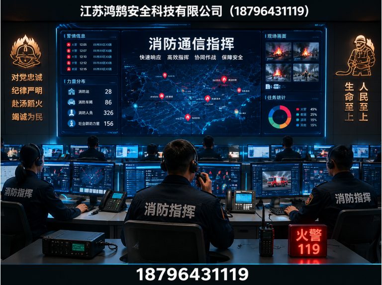 咸阳智慧消防系统展示图